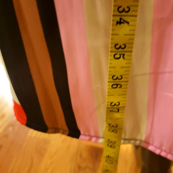 Large Vera Modano Multi-Colored Shirt dress - Picture 5 of 8